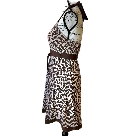 BCBGMaxAzria Wraparound Halter Dress - Picture 4 of 8